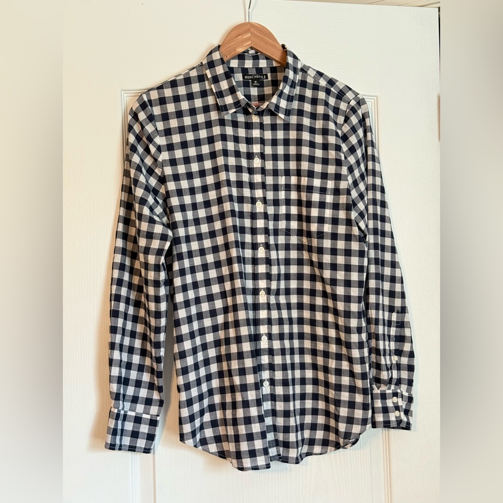 J Crew Mercantile Navy/White Top